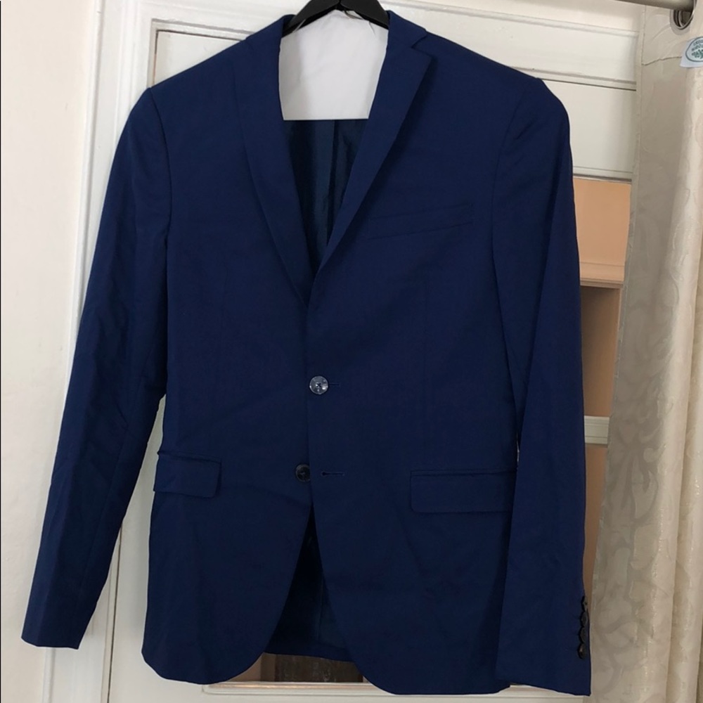 Zara blue suit